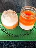Ăn dặm - Pudding sữa chua đu đủ