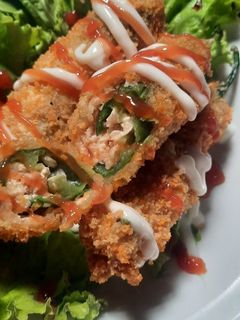 Foto resep Cabe ijo goreng isi ayam / Gochu Twigim