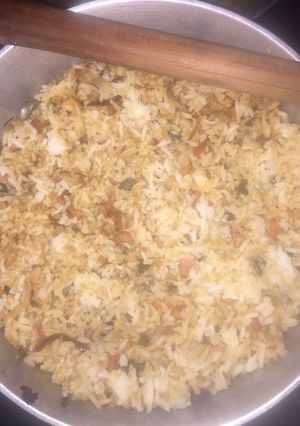 A picture of Vegetable rice.