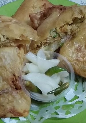 Foto resep Martabak Rumahan Isi Mie Telor & Kekian Udang