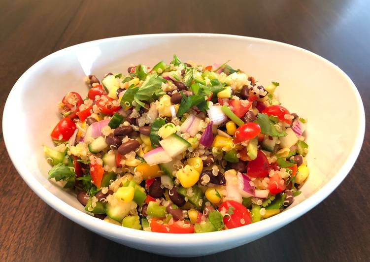 Recipe of Super Quick Homemade Colorful Quinoa Salad