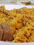 Arroz amarillo con Costilla de Cerdo en la olla Ninja Foodi