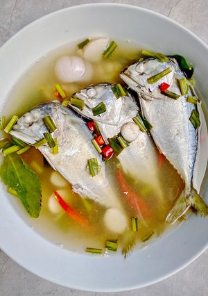รูปของ ต้มยำปลาทูในน้ำมะขาม