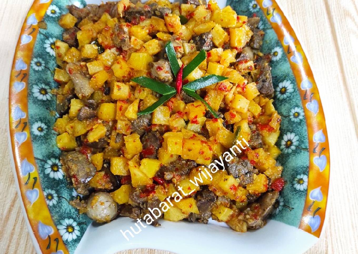 Sambel Goreng Kentang & Hati Ayam