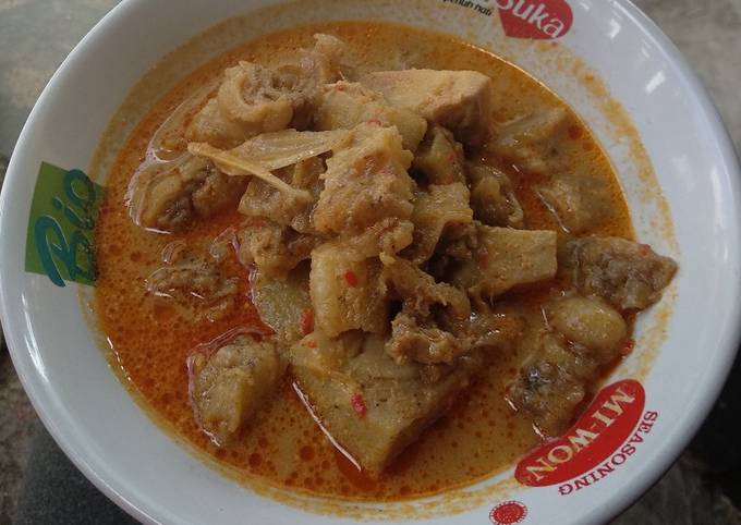 Anti Ribet, Bikin Gulai nangka tetelan Sederhana Dan Enak