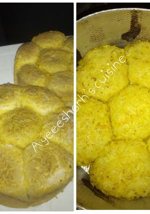 A picture of Coconut bread.