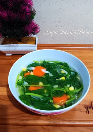 Foto resep Sayur bening bayam