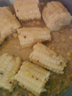 A picture of Fresh Corn with a Twist.