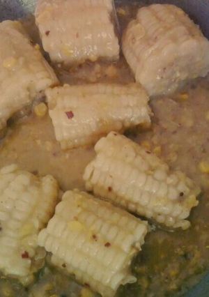 A picture of Fresh Corn with a Twist.