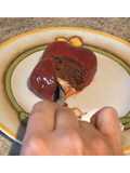 Mousse al cioccolato con glassa a specchio 🍫❤️