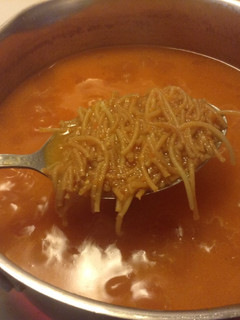 Una foto de Sopa de fideo