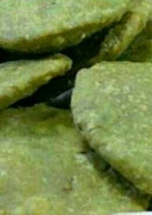 A picture of Palak ki kachori.