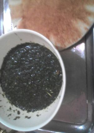 صورة لوصفة ملوخيه خضرا