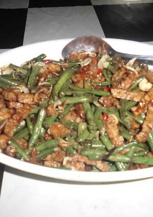 Foto resep Oseng tempe dan kacang panjangpraktis
