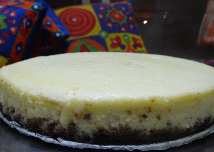 Recipe of Perfect Baked lemon-ginger cheesecake