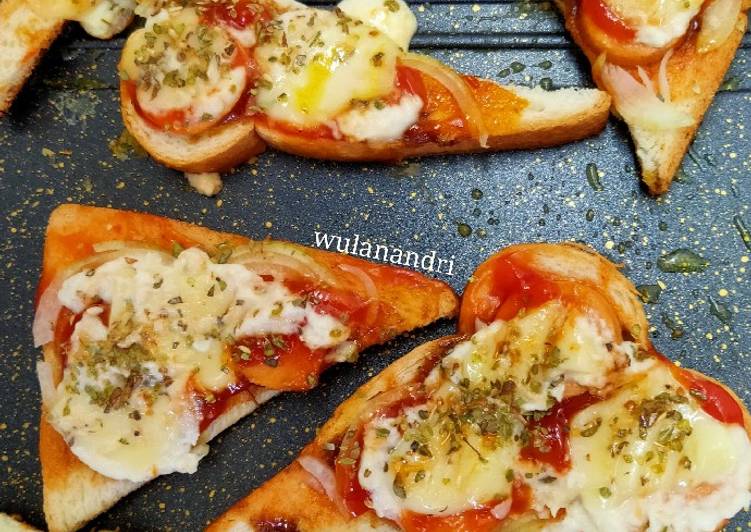 Cara buat Pizza Roti Tawar yang enak Untuk Jualan