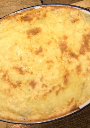 Una foto de Pastel de cochayuyo 🥔