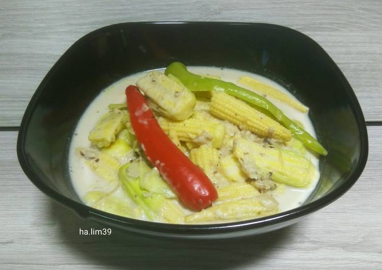 Putik Jagung Masak Lemak