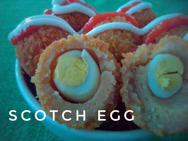 Cara Sederhana Membuat Resep  Scotch Egg (simple) yang Lezat Sekali, Bisa Manjain Lidah