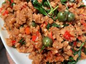 Gambar sambal oncom leunca kemangi