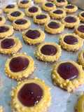 Blueberry Crumble Cookies