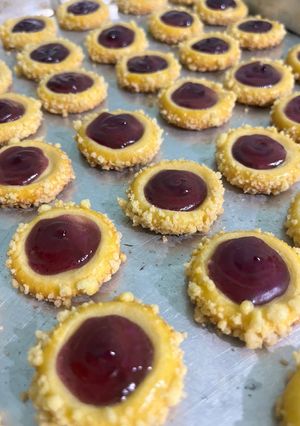 Foto resep Blueberry Crumble Cookies
