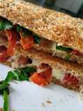 Tomato and Spinach Toast