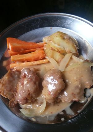 Foto resep Crispy Dori with Spicy Salted Egg