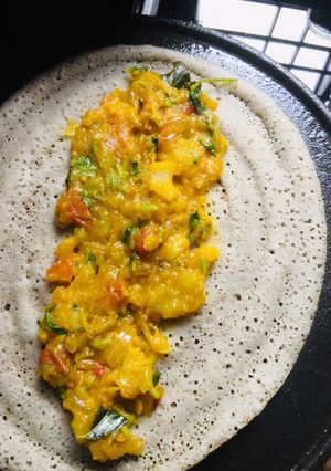 A picture of Masal dosa.