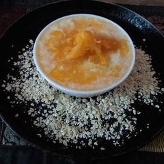 Oats and orange rabri A picture of Oats and orange rabri.