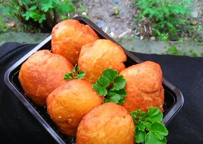 Langkah Mudah untuk Membuat Tepung~Roti Goreng Manis Anti Gagal