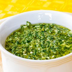 A picture of Chimichurri.