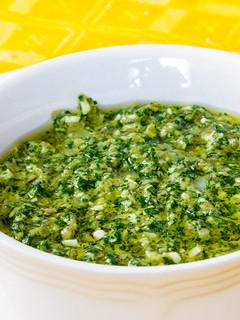 A picture of Chimichurri.