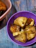 Tahu tempe bacem sat set