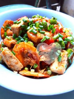 Foto resep Balado udang pedas