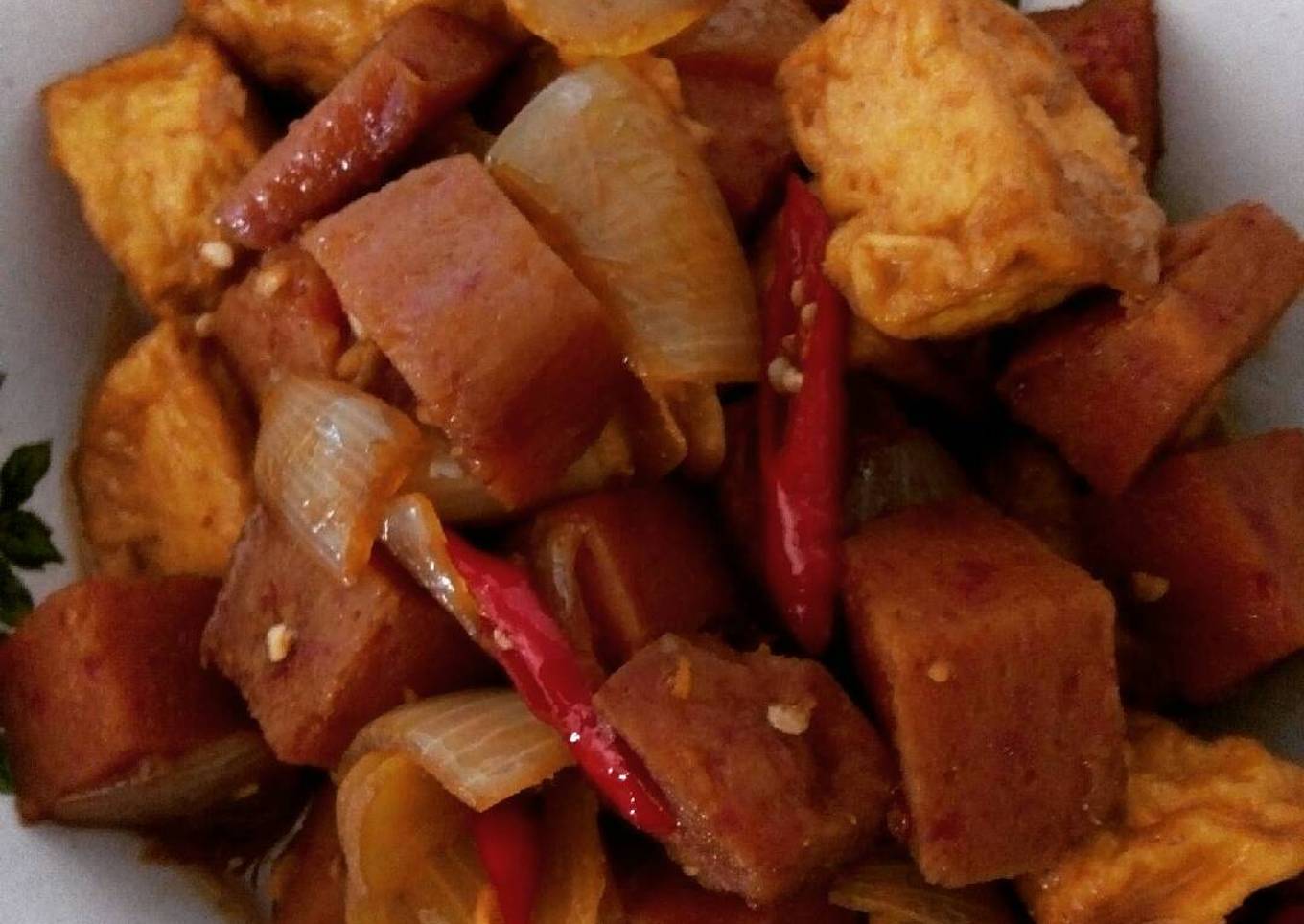 Maling Masak Tahu Kecap