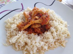 Une photo de Calamars à la Provençale (cuisson cocotte minute)