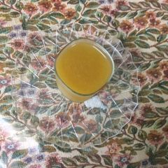 A picture of Tangy raw mango Aam panna.