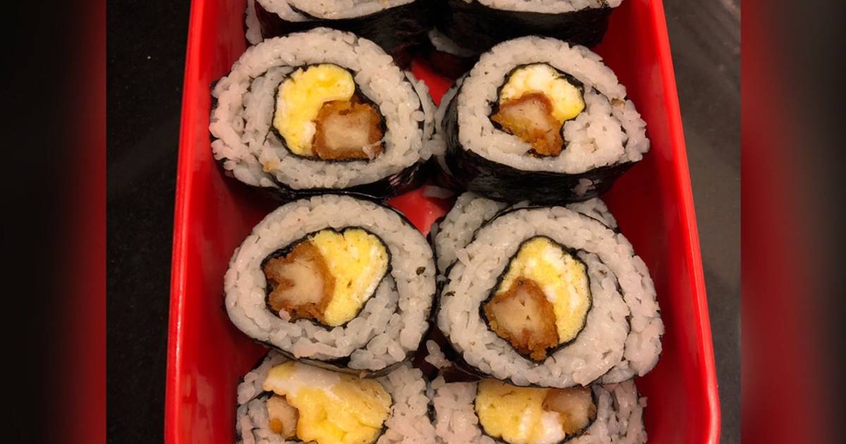 Resep Sushi isi nugget oleh Triana Mama 3A Cookpad