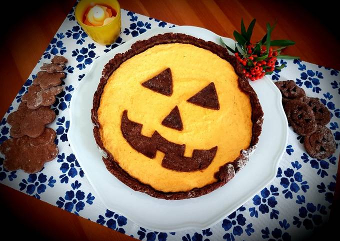 Ricetta di Perfetto Crostata spaventosa alla zucca