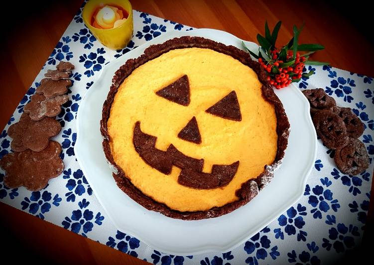 Crostata spaventosa alla zucca