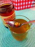 Fügefalevél tea