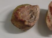 Una foto de bistec de cerdo en adobo