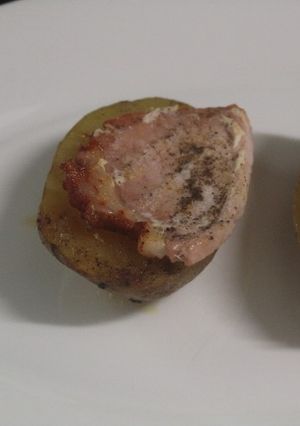 Foto principal de Lomo Adobado con Patatas Cocidas al Grill Doble