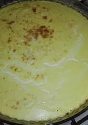 Una foto de Flan casero