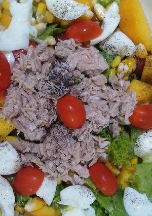Foto resep Mix tuna salad