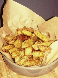 Una foto de Patatas especiadas al horno para dipear