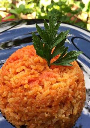 Una foto de Arroz rojo