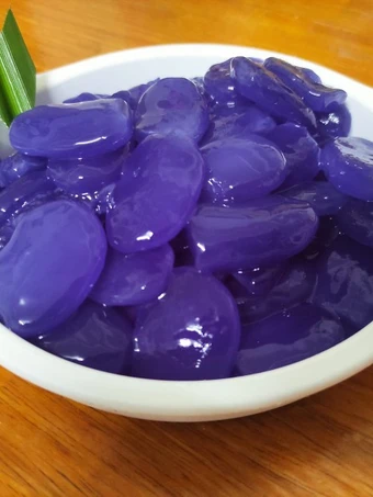 Cara Mudah Menyiapkan Resep Manisan kolang kaling ungu bunga telang yang Enak Banget Anti Ribet, Lezat Sekali