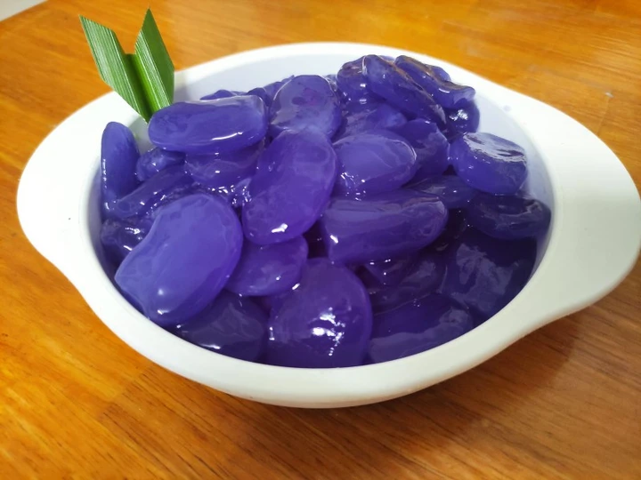 Cara Mudah Menyiapkan Resep Manisan kolang kaling ungu bunga telang yang Enak Banget Anti Ribet, Lezat Sekali